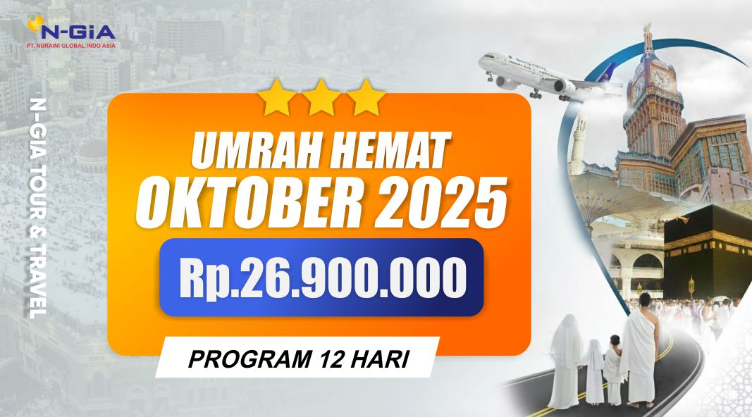 UMRAH HEMAT OKTOBER 2025 NGIA TRAVEL