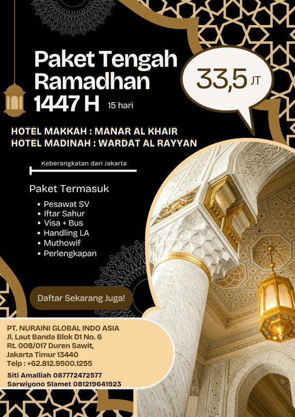 UMRAH TENGAH RAMADHAN 15 HARI - NGIA Tour Travel (1)